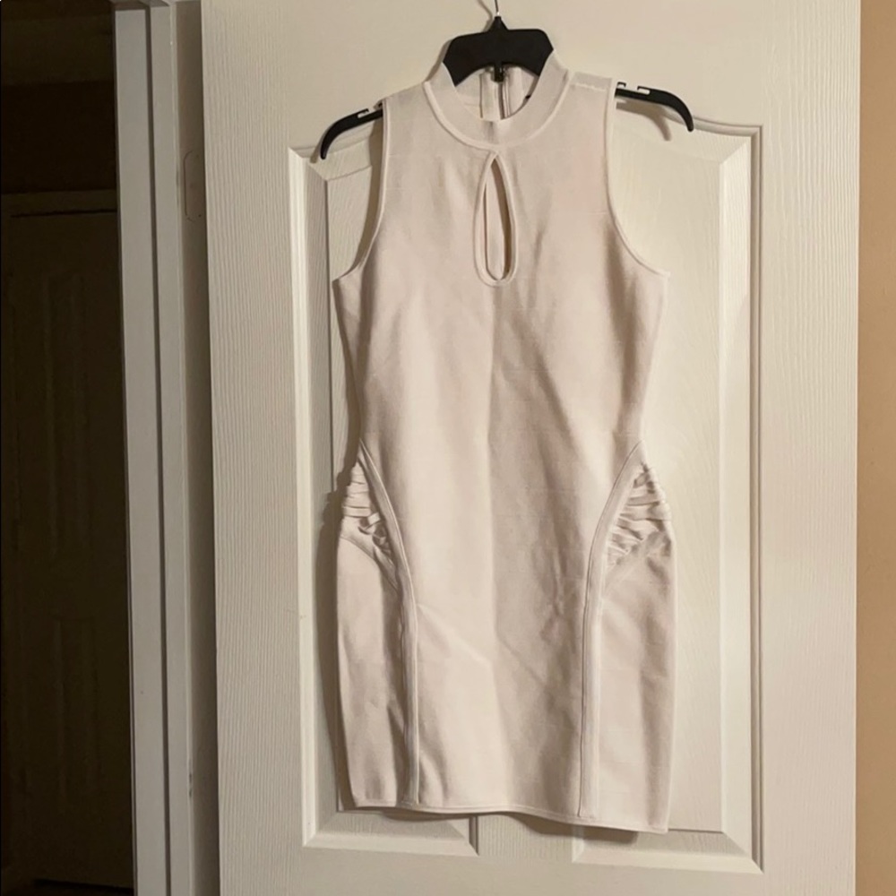 Guess Keyhole Bandage Dress
